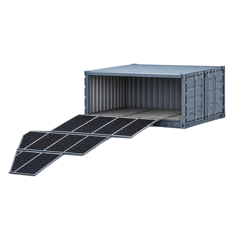 SC20HQ-M-100K 20HQ Foldable PV Power Container