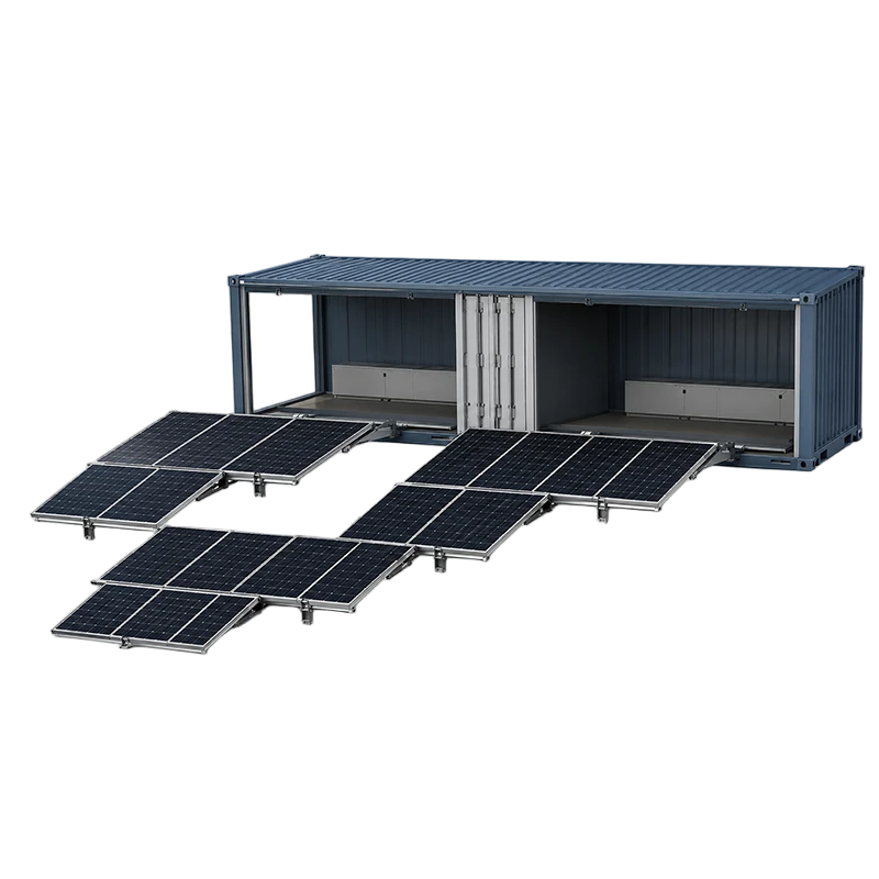 SC40HQ-M-200K 40HQ Foldable PV Power Container