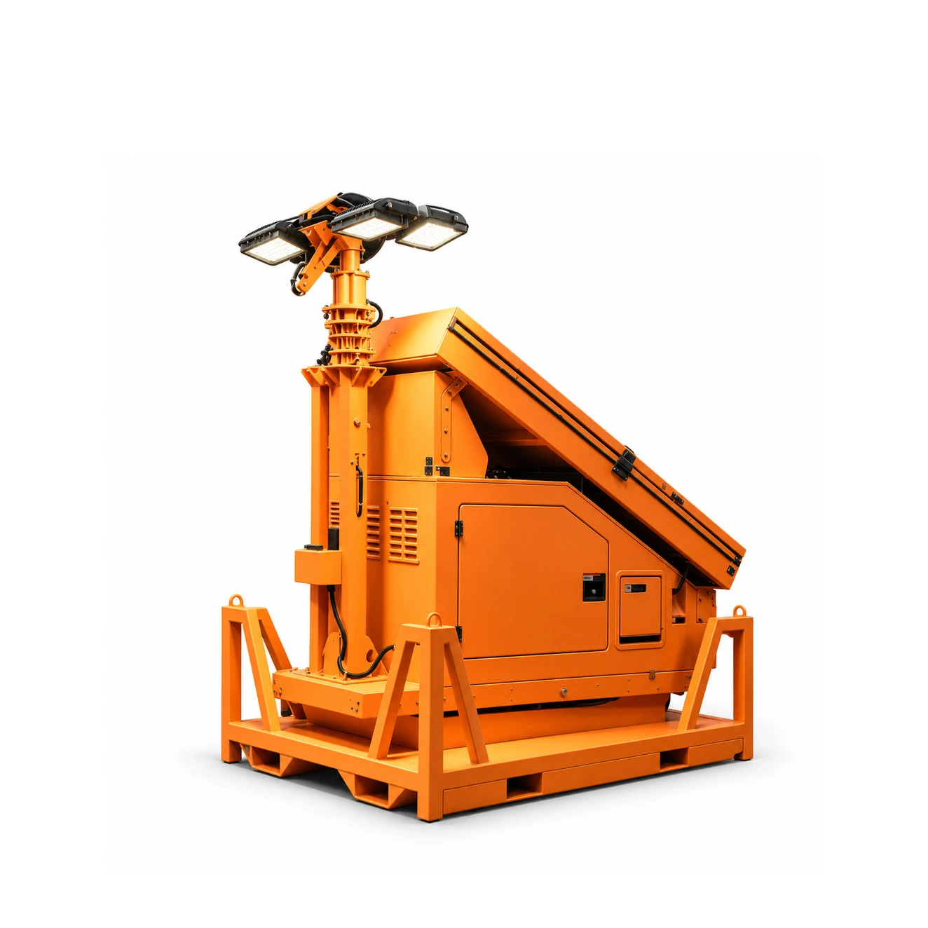GDQ9-M skid-mounted mobile light tower