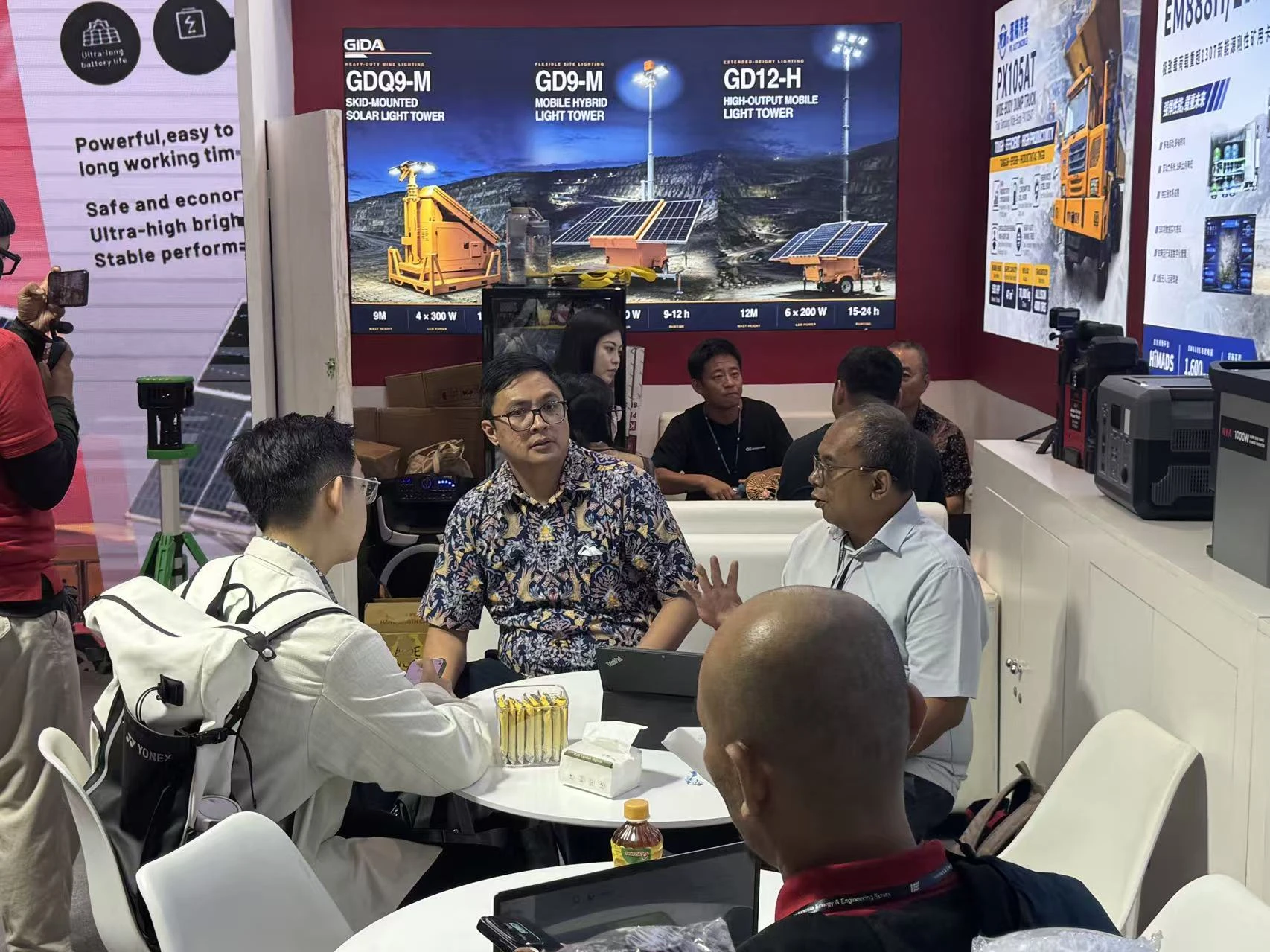 GIDA customer discussions at Mining Indonesia 2026