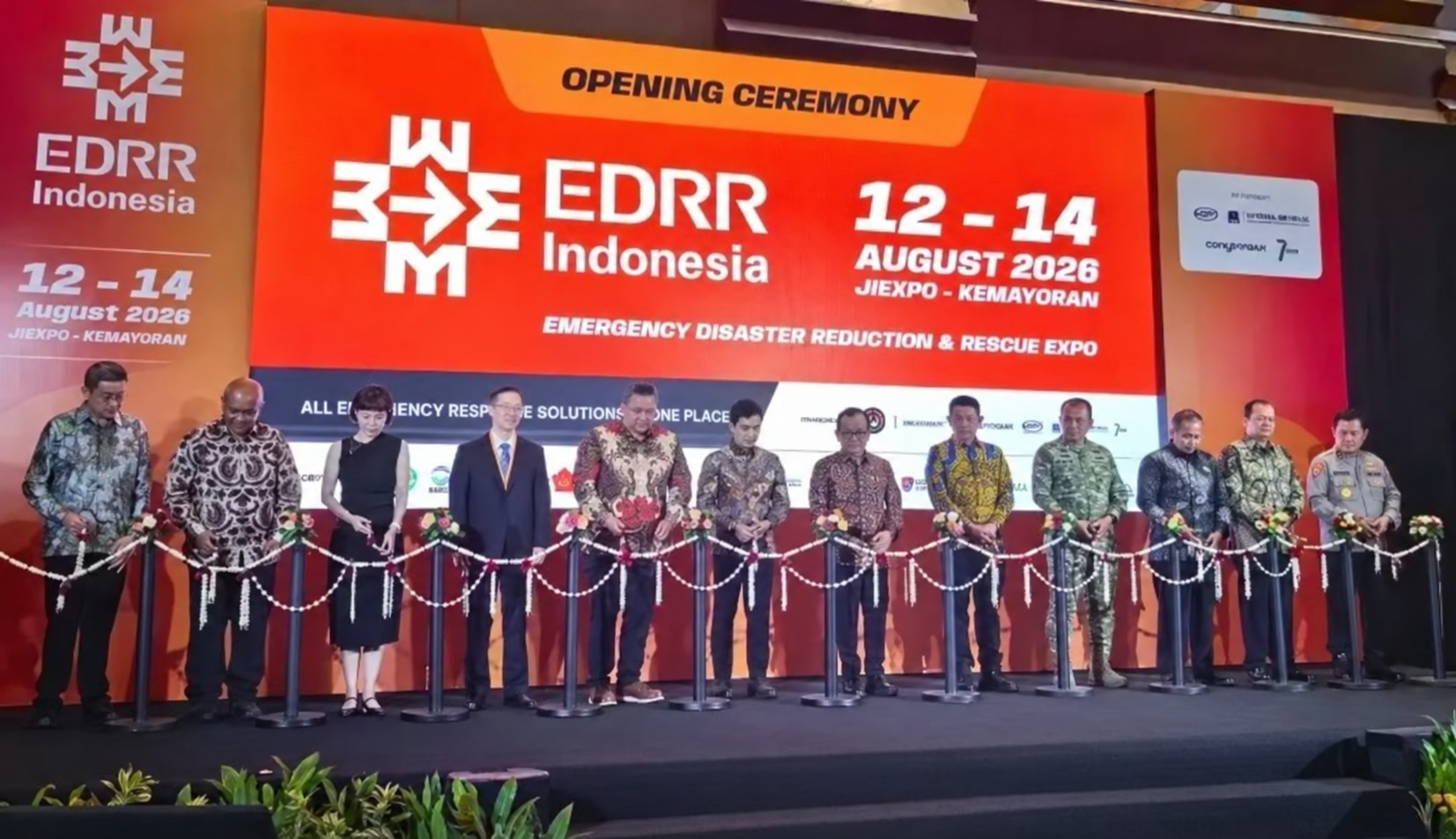 Opening ceremony of EDRR Indonesia 2026 in Jakarta